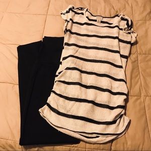MATERNITY tunic and leggings